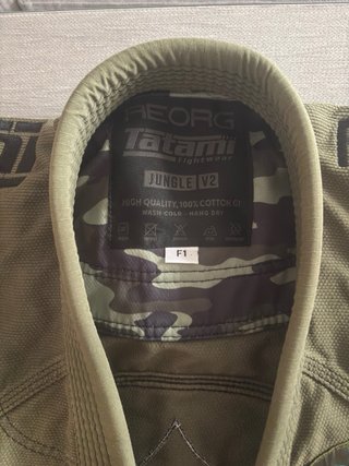 Tatami Kimono Jiu Jitsu Talla F1 Camuflaje