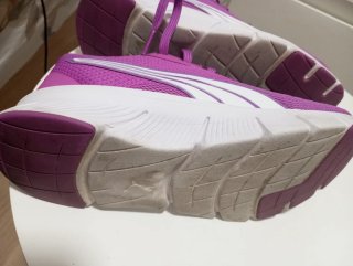 Tenis Puma Mujer Morado y Blanco
