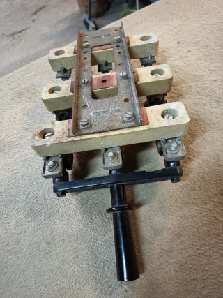 Interruptor Guillotina Antiguo