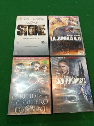 DVDs Películas Varias - 1,50€ Unidad