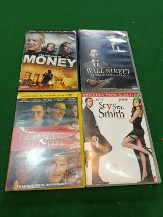 DVDs Películas Varias - 1,50€ Unidad