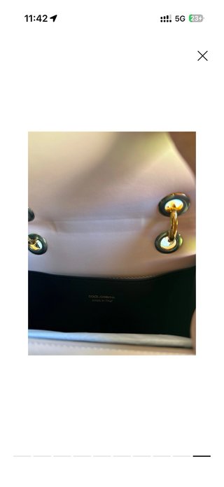 Bolso DG Amore Dolce & Gabbana Rosa Dorado
