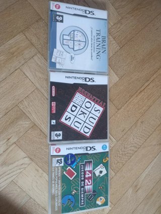 Lote 3 Juegos Nintendo DS