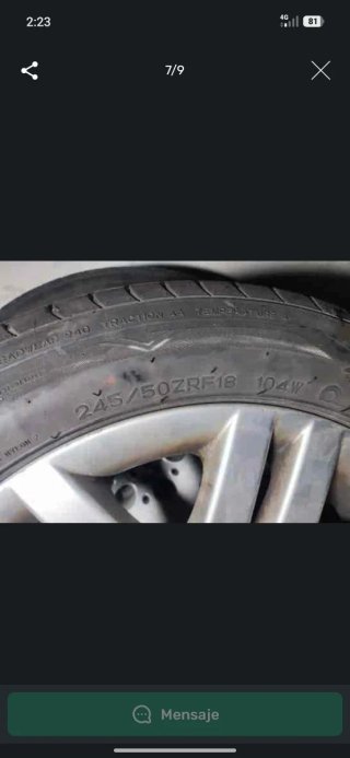 Llantas BMW serie 7 e65 originales