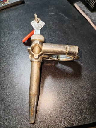 Lucchetto antifurto epoca Motobloc "Fido" Gilera