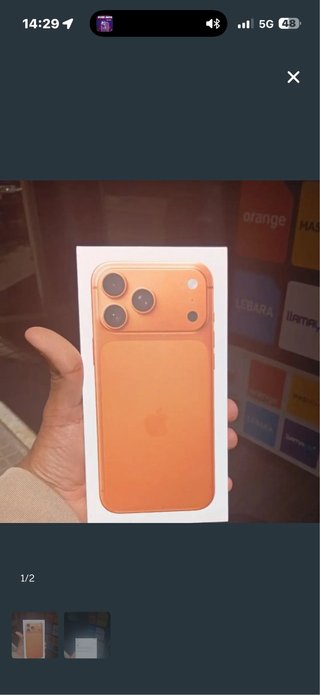 iPhone 17 Pro Max 256GB Precintado Naranja