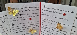 Disfraz Cuento Infantil Niña. Hecho A MANO TODO.