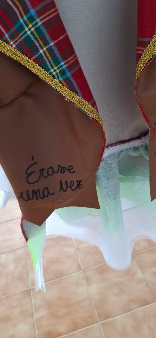 Disfraz Cuento Infantil Niña. Hecho A MANO TODO.