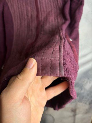 Giubbotto Barbour Viola/Rosso