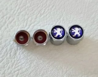 Peugeot Tapones de Neumaticos Llantas Ruedas Coche