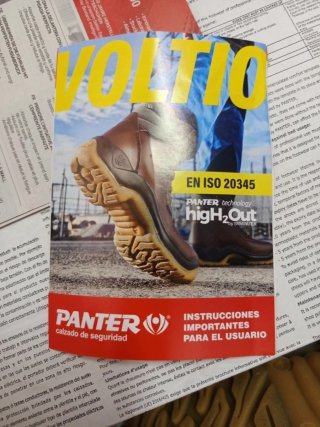 Botas de seguridad Panter Voltio S3+ Dieléctricas