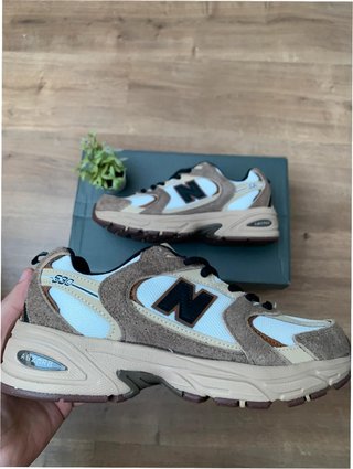 New Balance 530 Talla 40 Beige Marrón