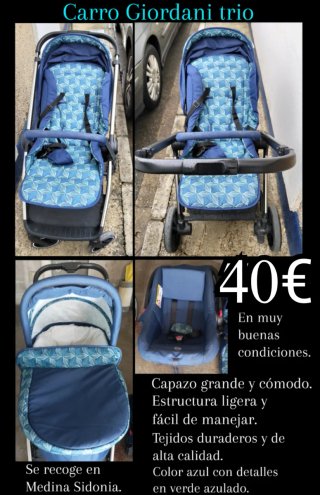 Carro Giordani trio 40€