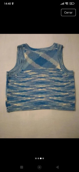 Chaleco de punto Lefties Talla S