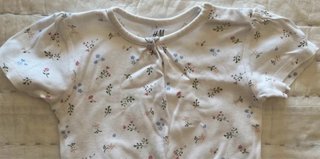 Body H&M bambina fiori 2-3 anni