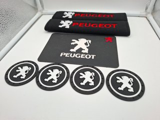 Set 7 pezzi accessori auto Peugeot