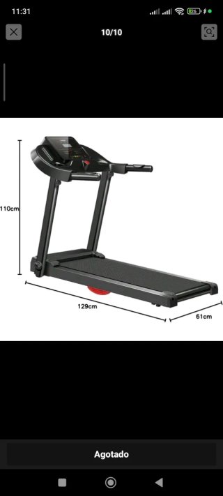 Cinta de correr UMAY P9 (14 km/h)