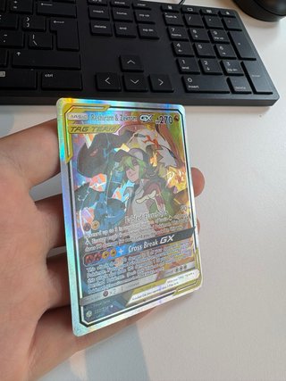 Reshiram & Zekrom GX TAG TEAM Pokémon Card