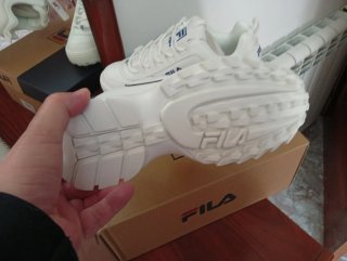 Zapatillas Fila Talla 39 Blancas y Azules
