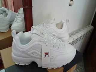 Zapatillas Fila Talla 38 Blancas