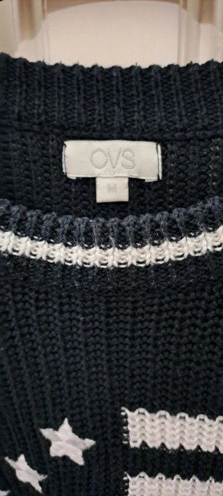 Maglioncino OVS donna blu taglia M