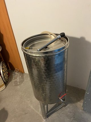 Depósito Acero Inoxidable 100L Alimentario