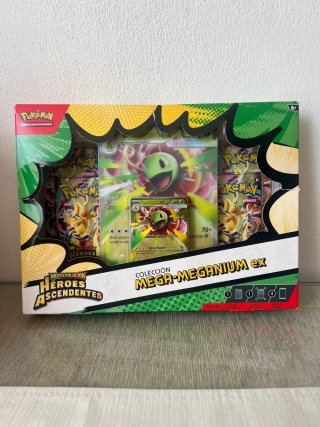 Caja Mega Feraligatr/Meganium EX Héroes Ascendente