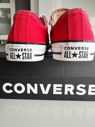 Converse All Stars Rojas Talla 38