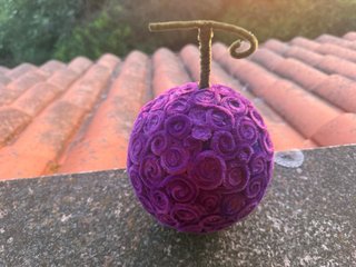 Fruta Gomu Gomu (One Piece) - Manualidad