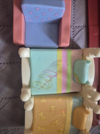 Casa delle bambole Bluey e supermercato