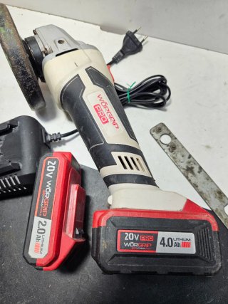 Radial a Batería WORGRIP 20V