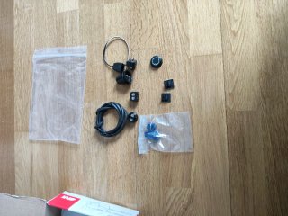 Conector y luces led luces maleta Givi