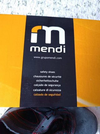 Botas de seguridad Mendi Talla 39