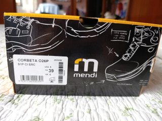 Botas de seguridad Mendi Talla 39