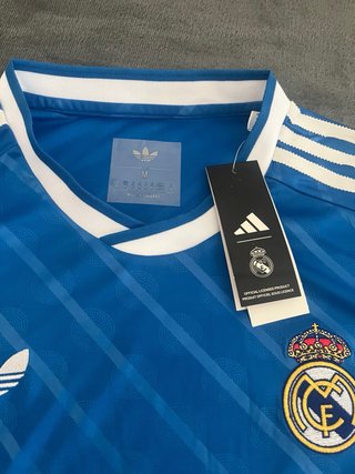 Camiseta Real Madrid Adidas Talla M Azul