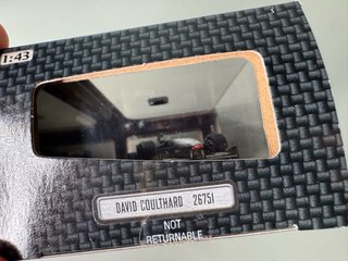 Hot Wheels - McLaren MP4/15 - David Coulthard 2000
