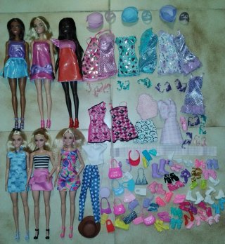 Lote de Muñecas Barbie Variadas