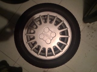 5 Llantas Sebring Golf MK2 con 4 Neumáticos
