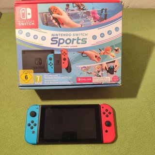 Nintendo Switch V2 2024 HAC-001 Set Blu/Rosso