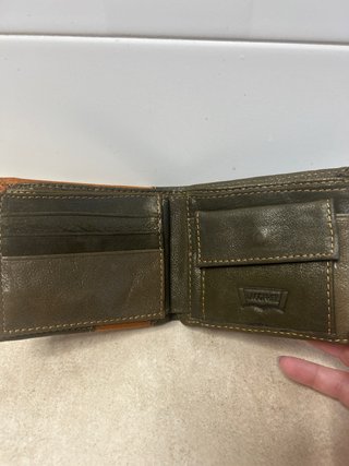 Cartera Lagofree  Hombre Marrón y Verde