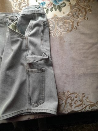 Carhartt Pantalón Corto Hombre Azul