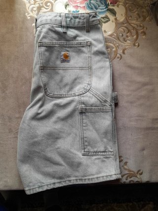 Carhartt Pantalón Corto Hombre Azul