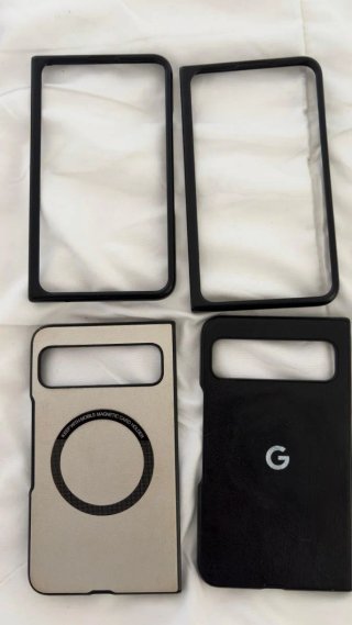 2 Fundas Google Pixel fold  usadas pero en buenas