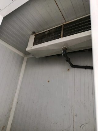 Cámara frigorífica Sesaco funcionando