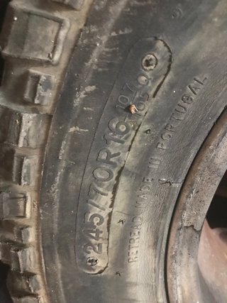 Llantas Mitsubishi Sport neumaticos 245/70-16