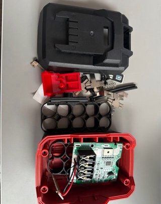 Carcasa Batería Parkside
