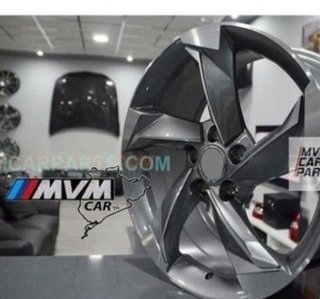 JUEGO DE 4 LLANTAS 18 NEW RS7 ANTRACI... rmb510096
