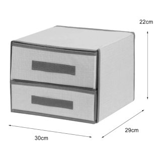 Cajonera Plegable Tela GREATOYAR 30x29x22cm