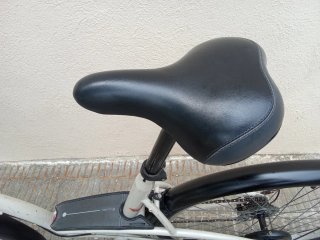 BICICLETA URBANA 26" ELOPS 3.  CESTA MIMBRE NUEVA