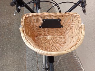 BICICLETA URBANA 26" ELOPS 3.  CESTA MIMBRE NUEVA